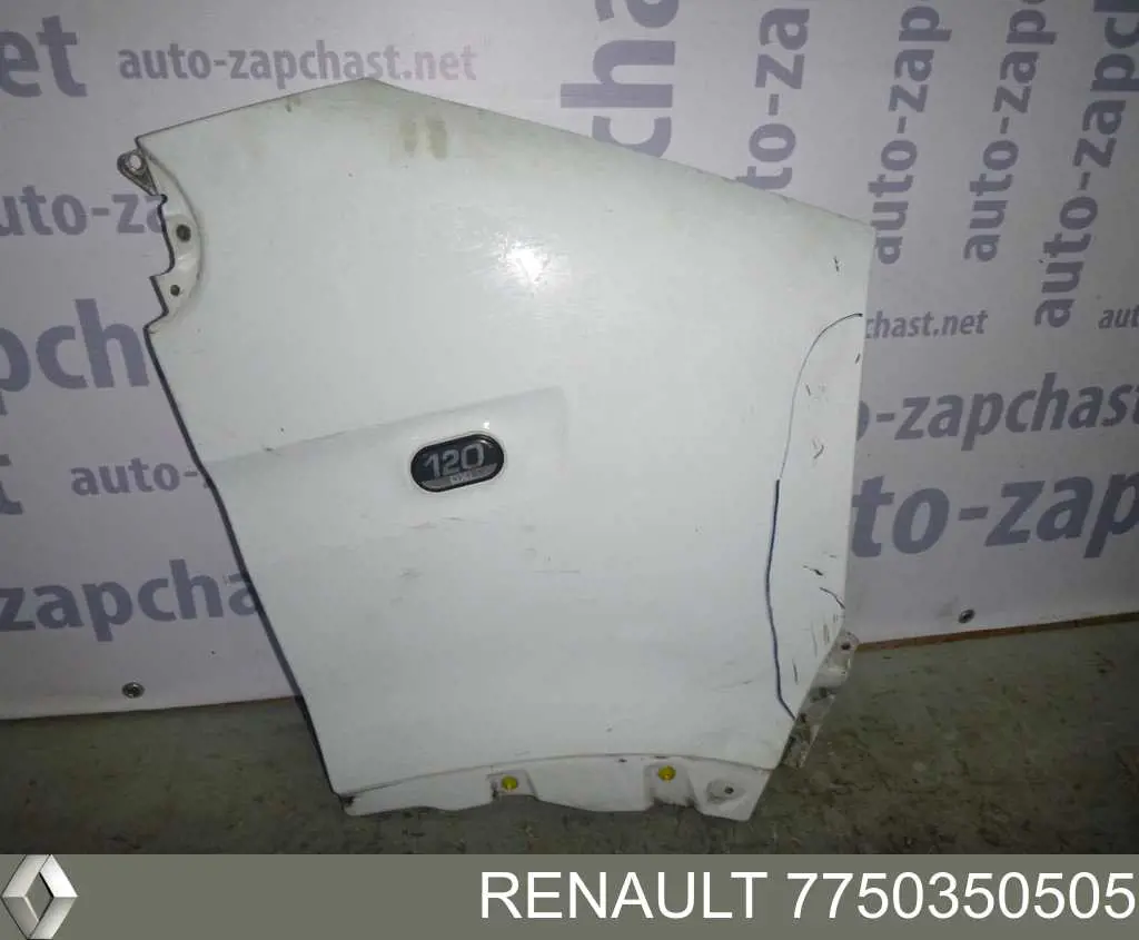 Правое крыло Renault (RVI) 7750350505