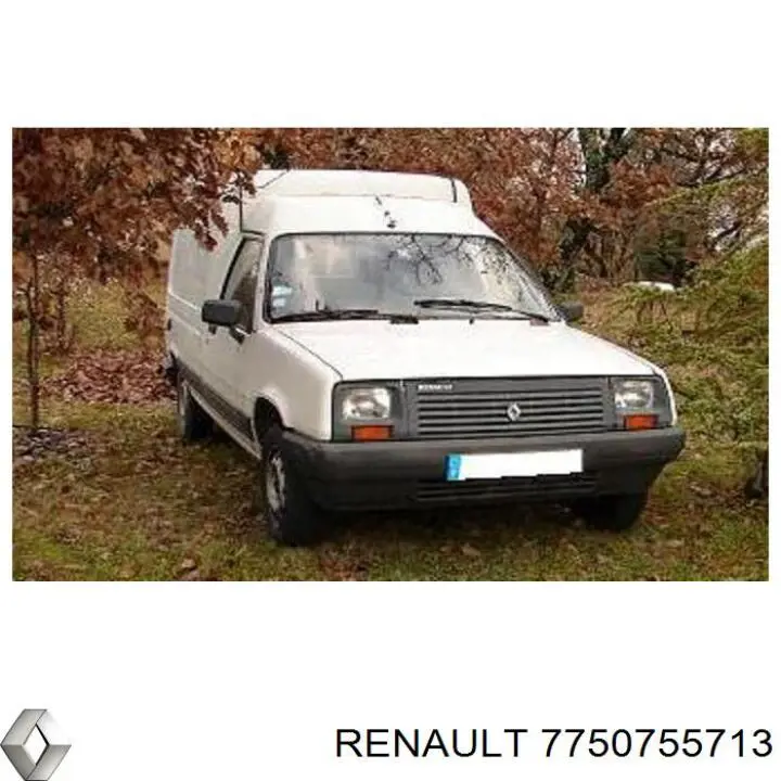 7750755713 Renault (RVI) pára-lama dianteiro direito
