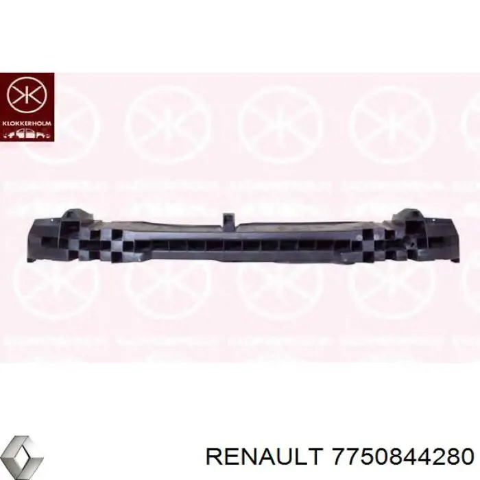 Суппорт радиатора верхний (монтажная панель крепления фар) на Renault Clio I 
