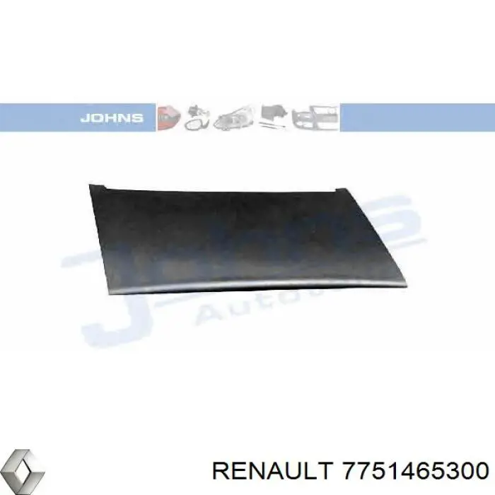 Капот на Renault Super 5 B40, C40 (Рено Супер-5)