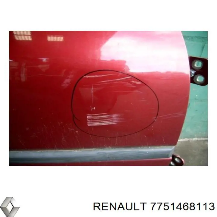 7751468113 Renault (RVI) дверь задняя правая