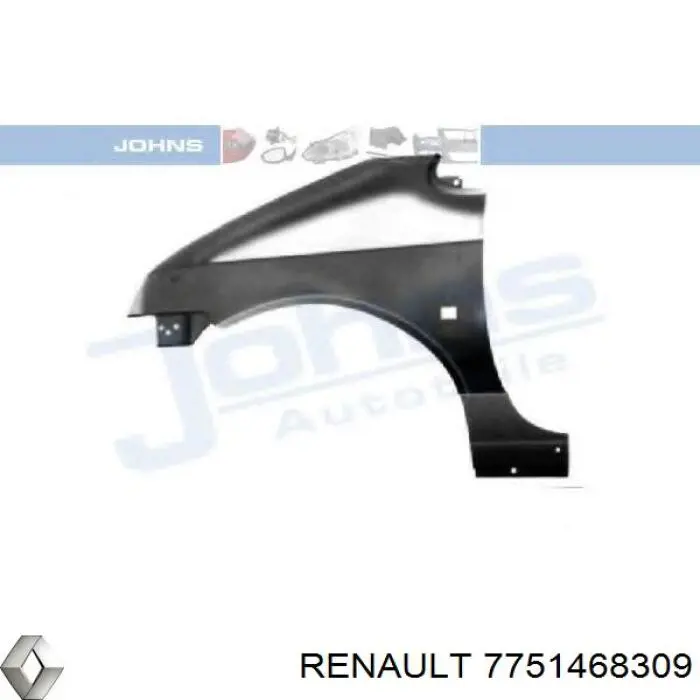 Боковая часть задняя правая Renault (RVI) 7751468309 цена, от 291.67 USD