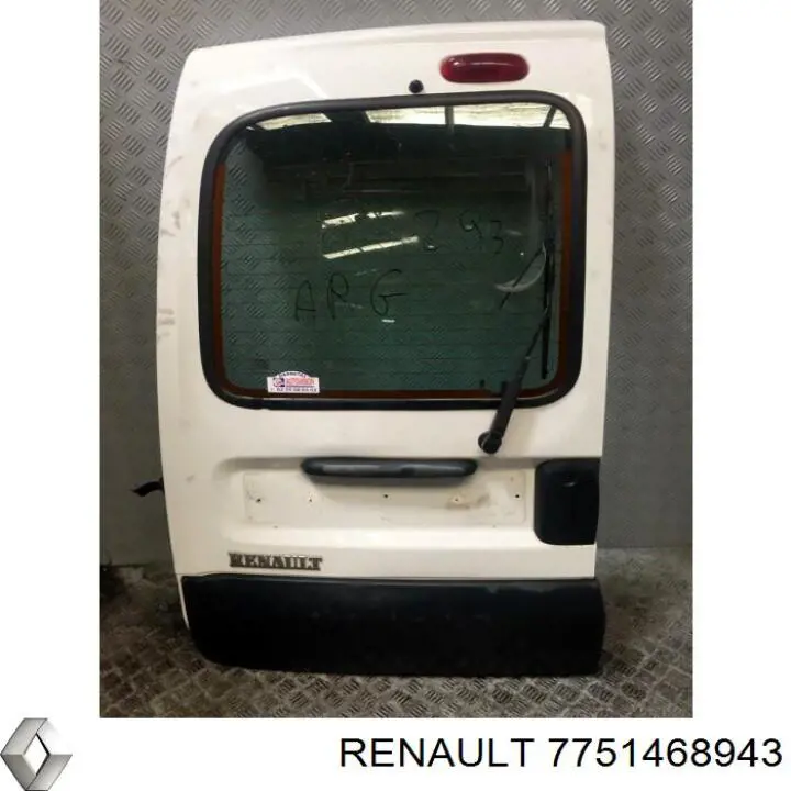 7751468943 Renault (RVI) дверь фургона задняя распашная левая