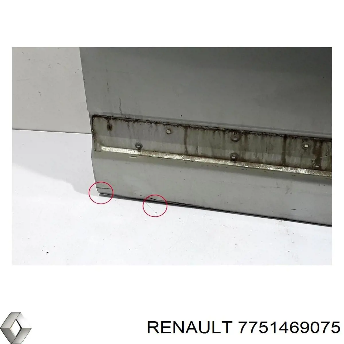 Купить 7751469075 Renault (RVI) Дверь боковая (сдвижная) правая