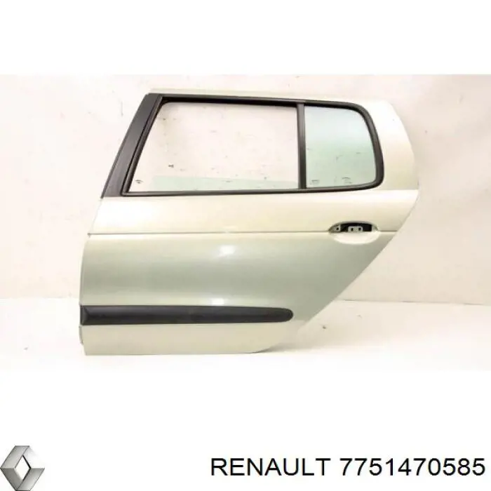 Дверь задняя левая 7751470585 Renault (RVI)