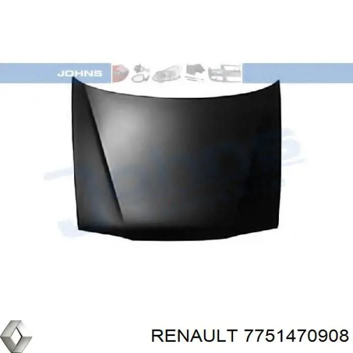 7751470908 Renault (RVI) капот