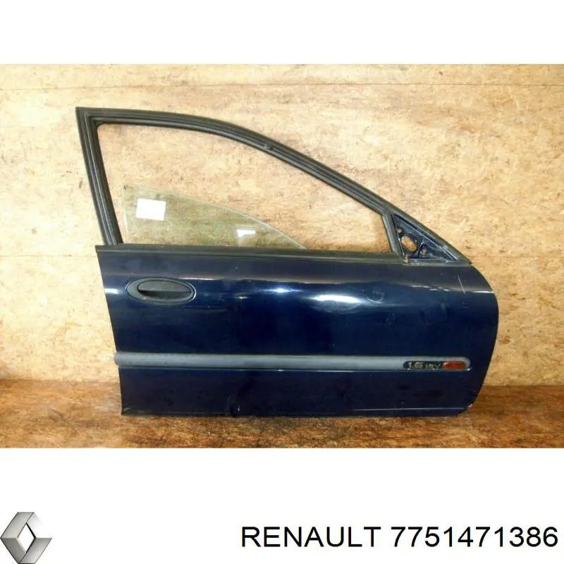  Дверь передняя правая Renault Laguna 1