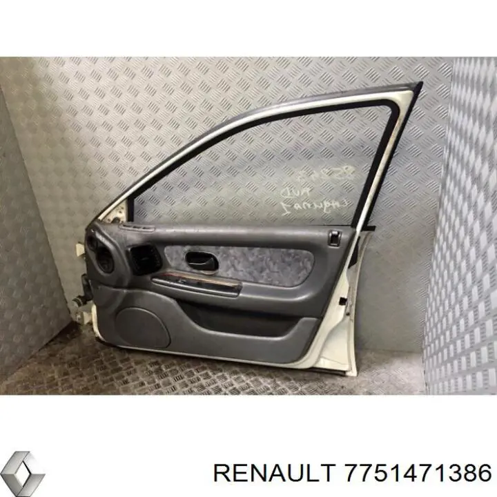 Передняя правая дверь Рено Лагуна 1 (Renault Laguna)