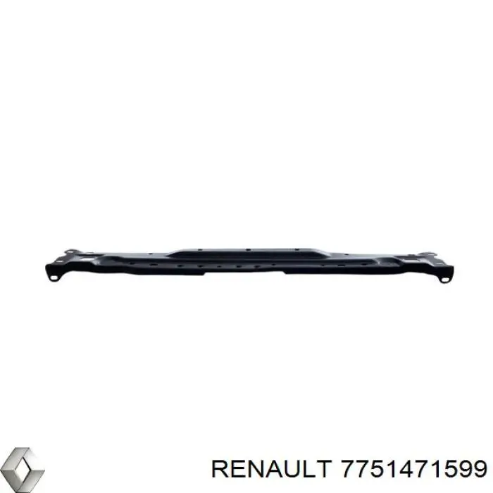 Суппорт радиатора в сборе (монтажная панель крепления фар) на Renault Megane SCENIC 