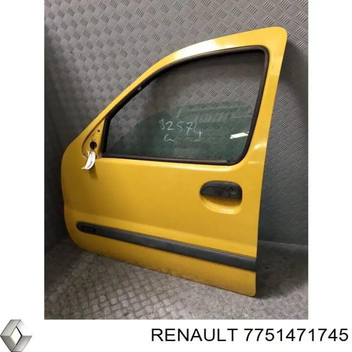 Porta dianteira esquerda para Renault Kangoo (KC0)