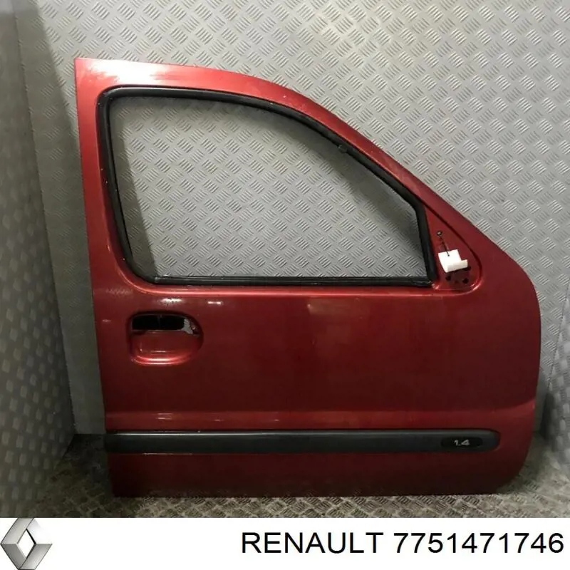 Передняя правая дверь Рено Кангу KC0 (Renault Kangoo)