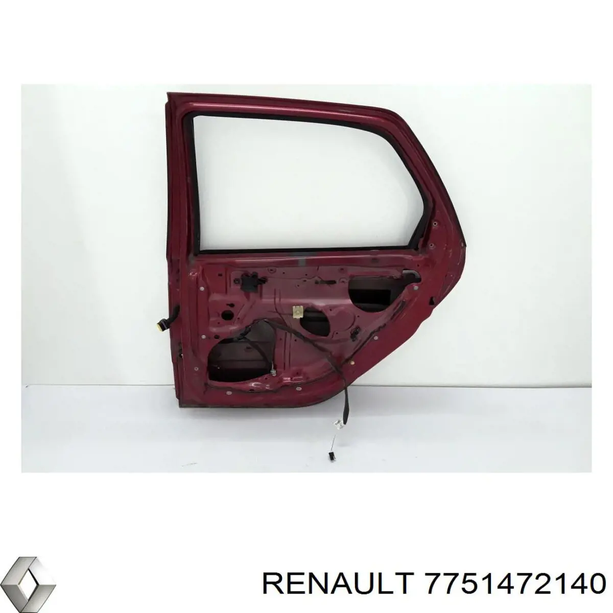 Задняя правая дверь Рено Сценик 1 (Renault Scenic)