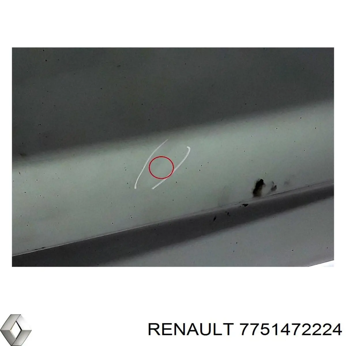 Купить 7751472224 Renault (RVI) Дверь фургона задняя распашная правая