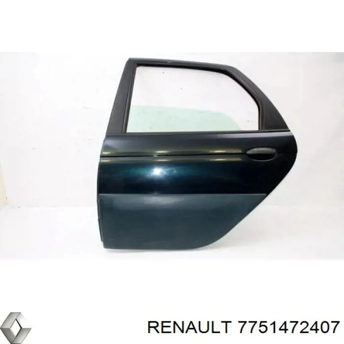 Дверь задняя левая 7751472407 Renault (RVI)