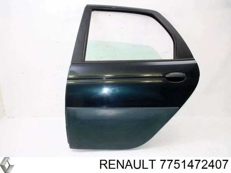 Дверь задняя, левая Renault Scenic I минивэн (JA0, JA1, FA0) (1999 - 2003) цена, от  USD