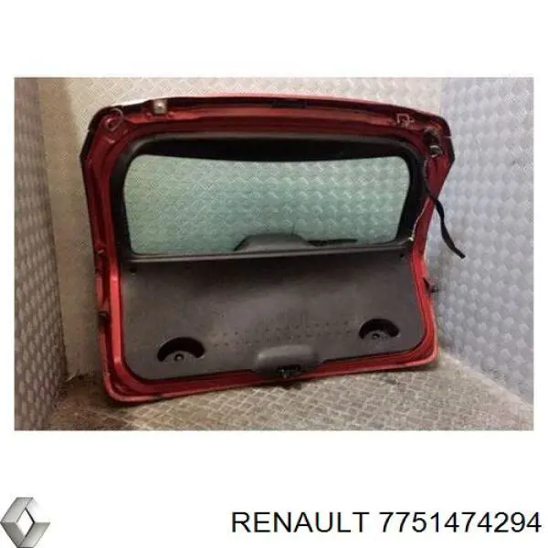 Porta traseira (3ª/5ª porta-malas (tampa de alcapão) para Renault Megane II KM0, KM1