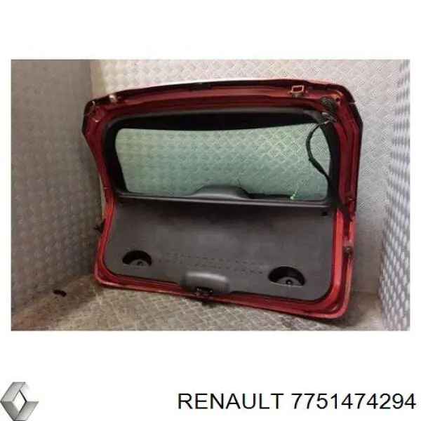  Porta traseira (3ª/5ª porta-malas (tampa de alcapão) Renault Megane II carrinha (KM0, KM1) (2003 - 2012) II