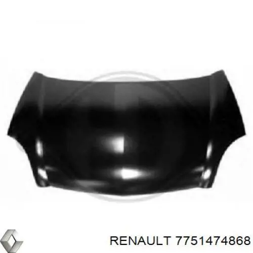 7751474868 Renault (RVI) капот