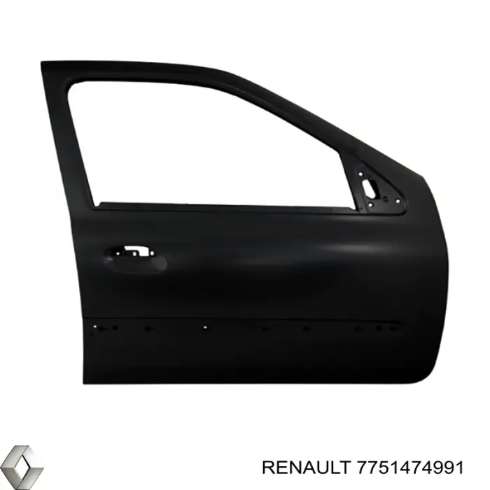 7751474991 Renault (RVI) дверь передняя правая