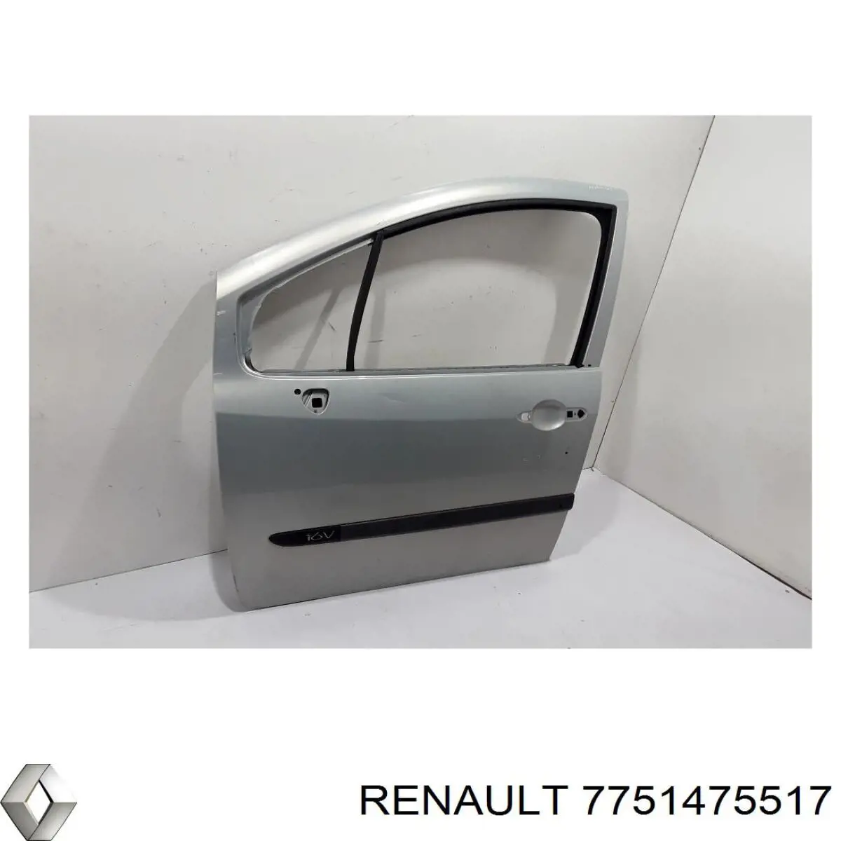 Передняя левая дверь Renault Modus минивэн (JP0) (2004 - 2012) цена, от 50.68 USD