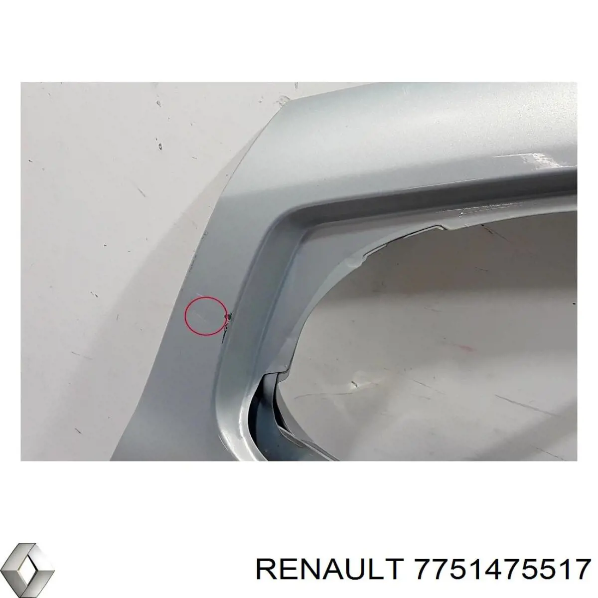  Дверь передняя левая Renault Modus 