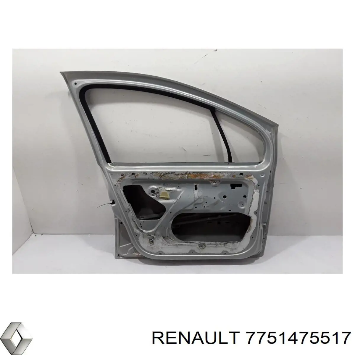 Водительская дверь на Renault Modus  JP0