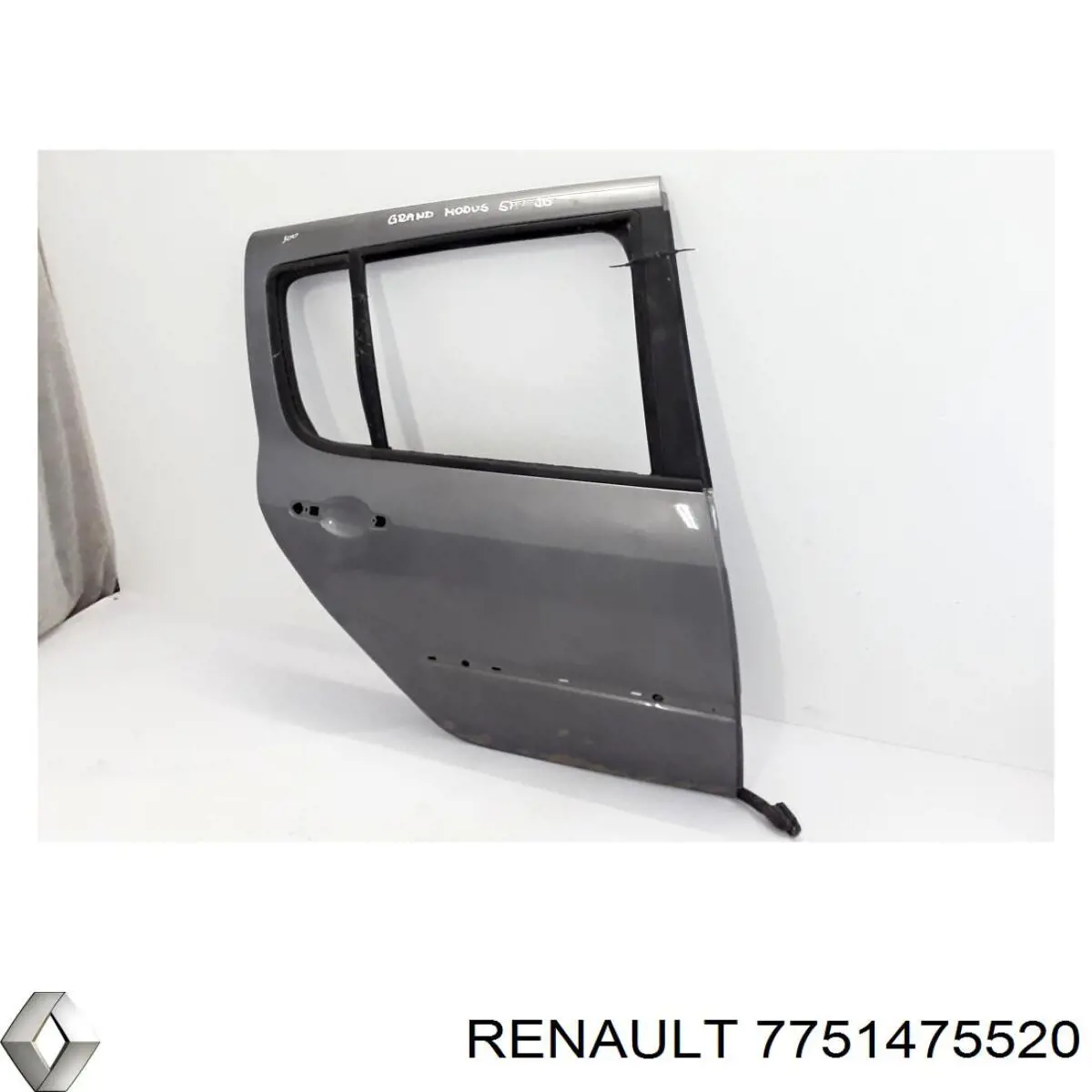 Задняя правая дверь Рено Модус JP0 (Renault Modus)
