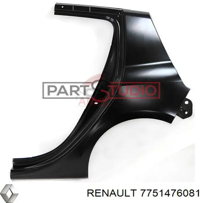 Крыло заднее Renault (RVI) 7751476081 цена, от 137.28 USD