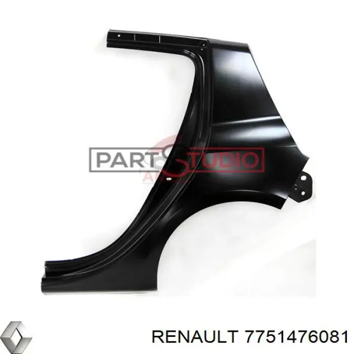 Купить 7751476081 Renault (RVI) Крыло заднее левое