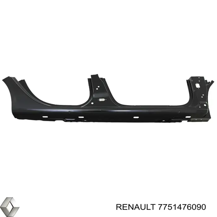 Порог внешний правый Renault (RVI) 7751476090 цена, от 118.62 USD
