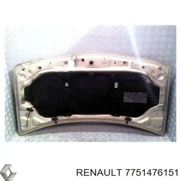  Капот Renault Megane 2