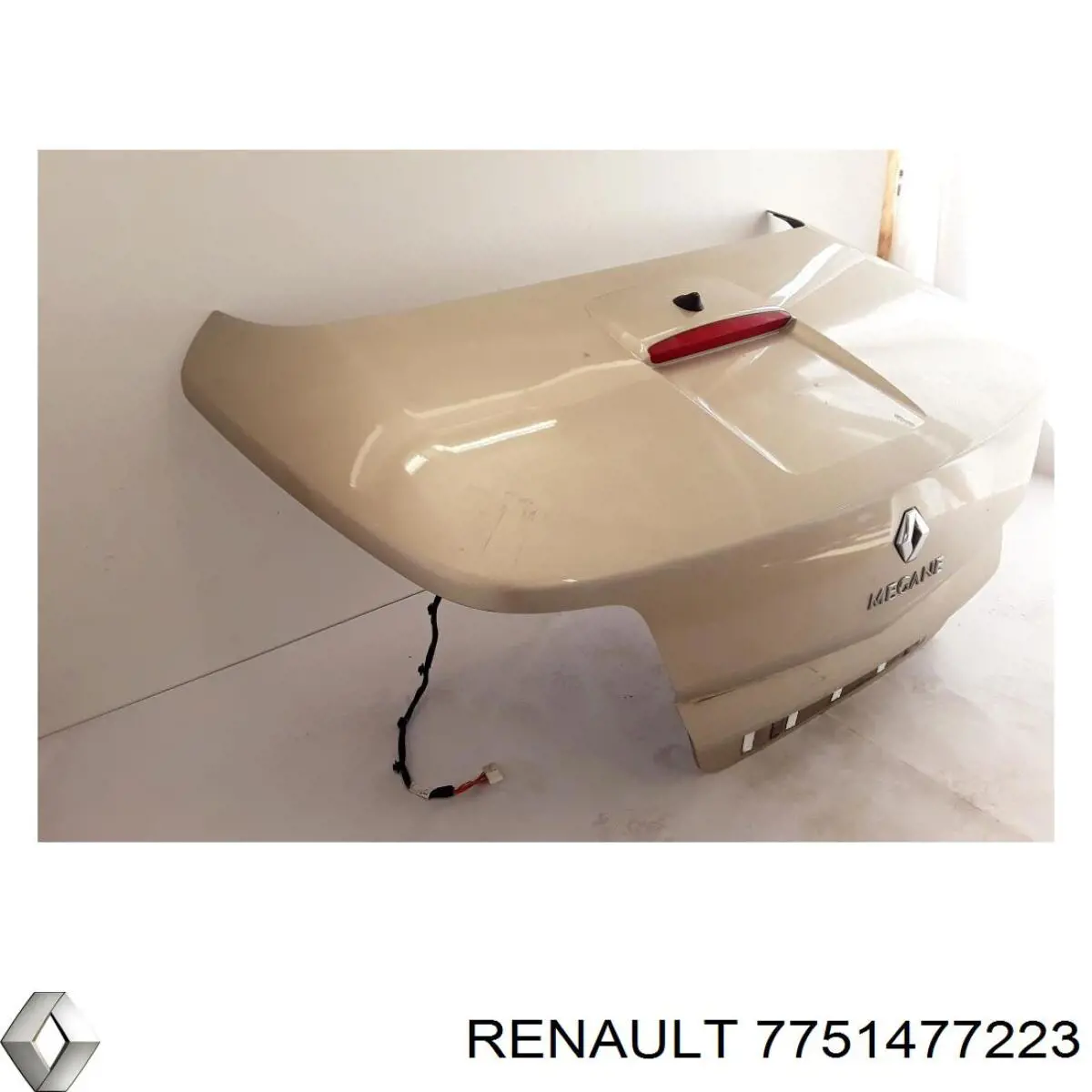7751477223 Renault (RVI) крышка багажника