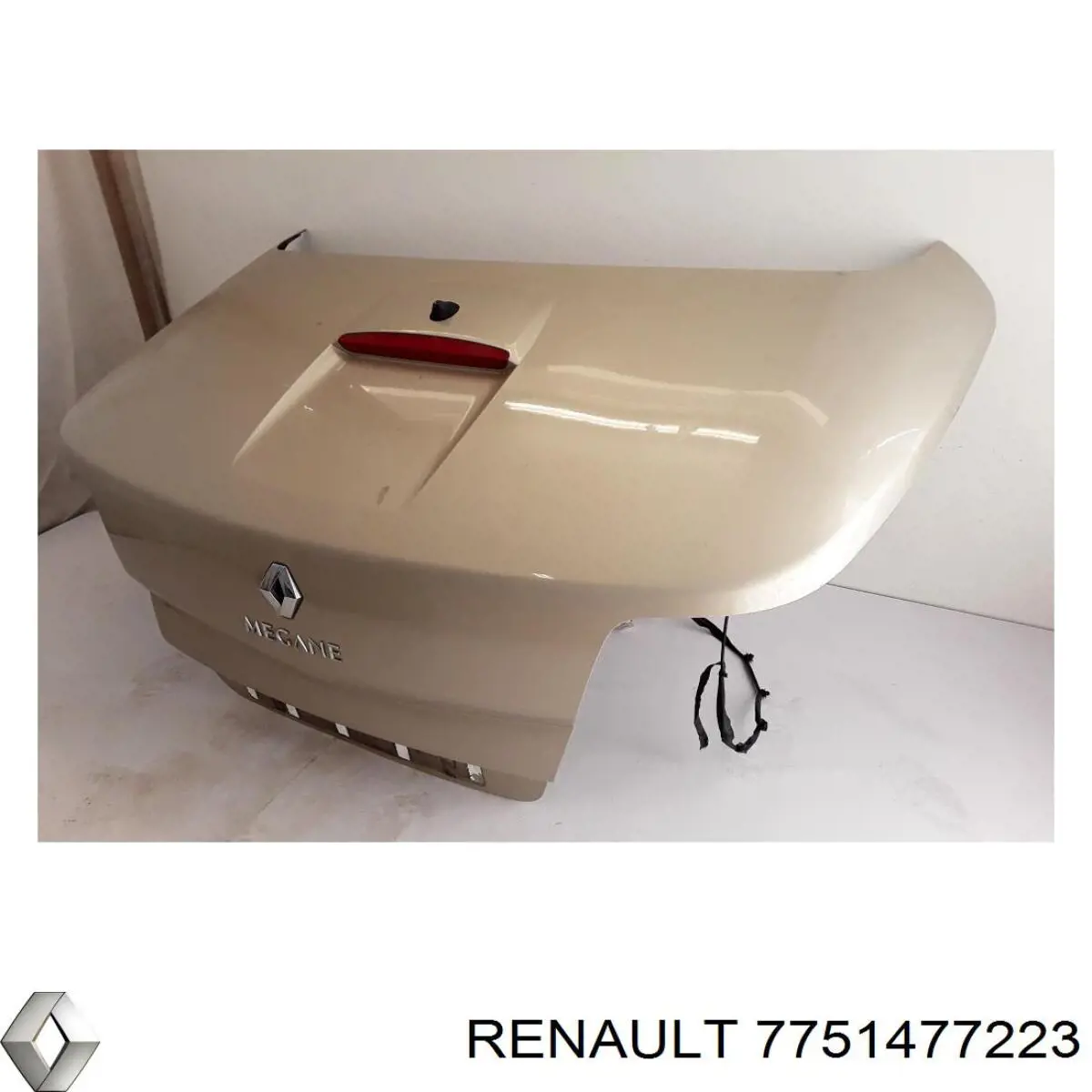 Porta traseira (3ª/5ª porta-malas (tampa de alcapão) para Renault Megane II KM0, KM1