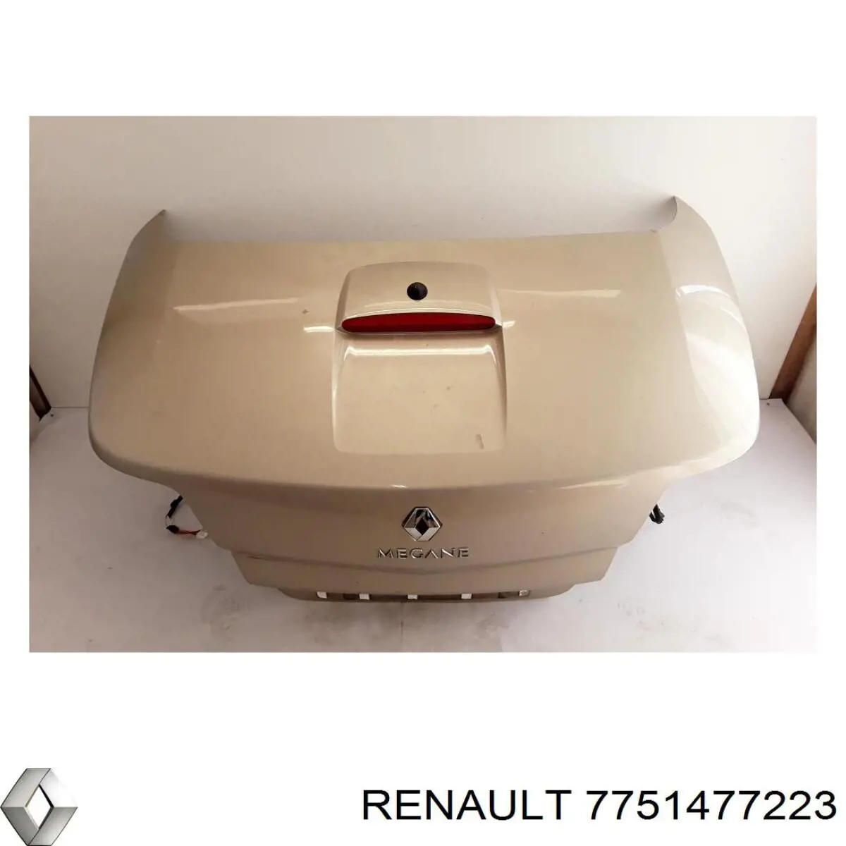 Compre Porta traseira (3ª/5ª porta-malas (tampa de alcapão) Renault Megane 2