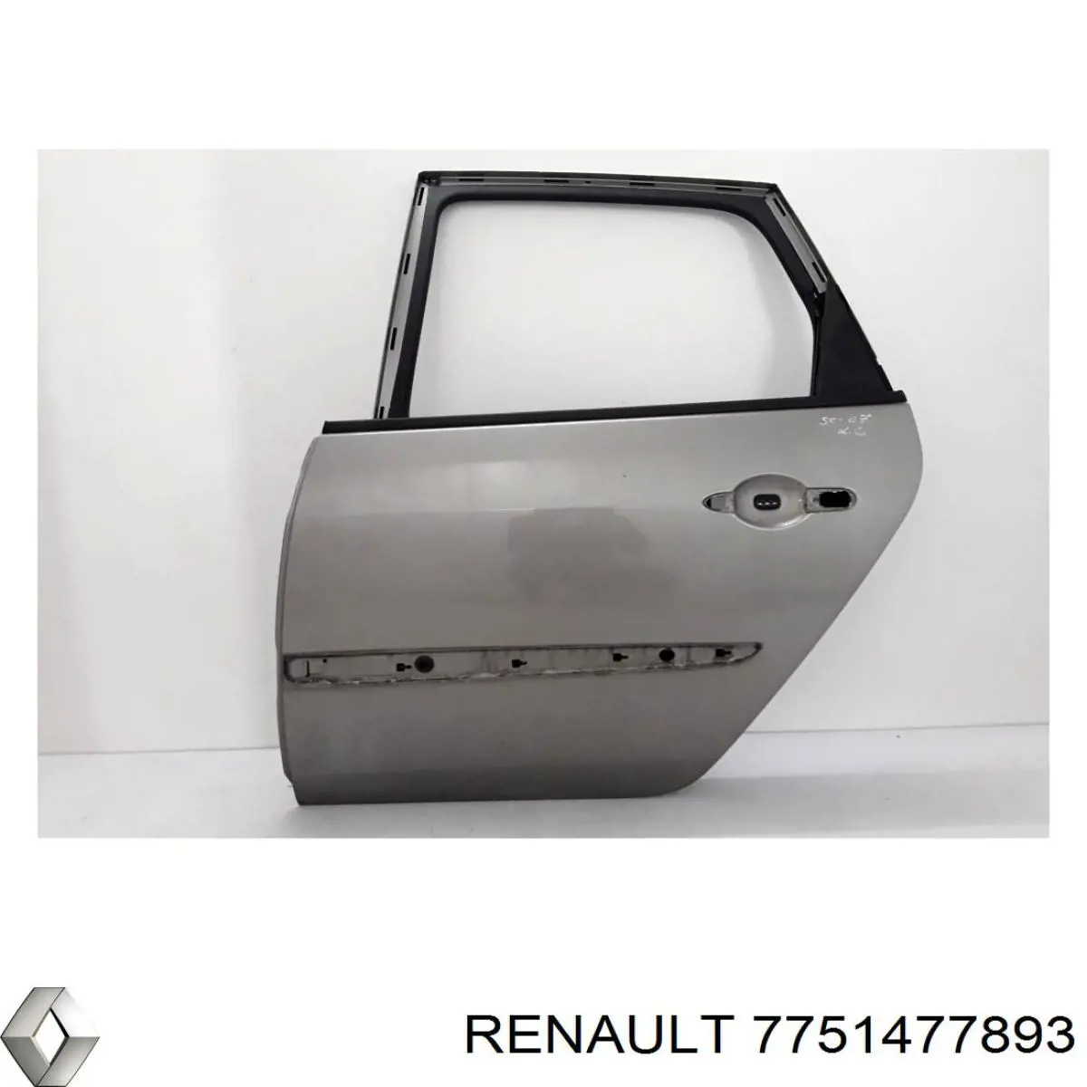 7751477893 Renault (RVI) Дверь пассажирская задняя левая