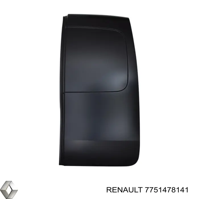 Дверь задняя правая 7751478141 Renault (RVI)