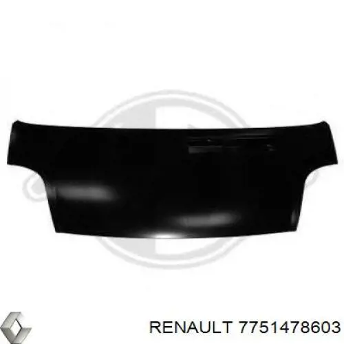 Купить 7751478603 Renault (RVI) Капот
