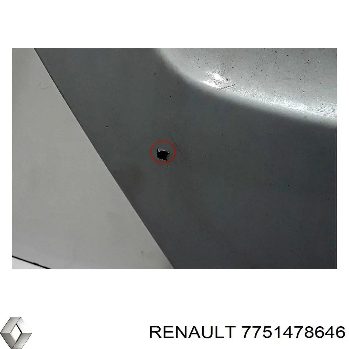 Дверь пассажирская задняя правая Renault (RVI) 7751478646 цена, от 126.83 USD