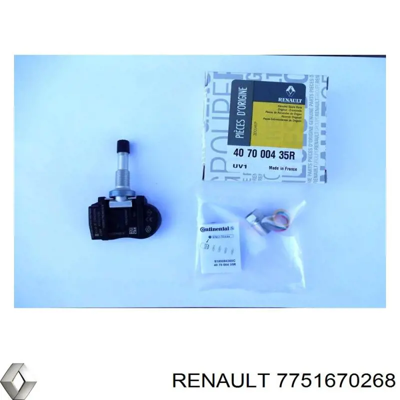 Петля капота левая 7751670268 Renault (RVI)