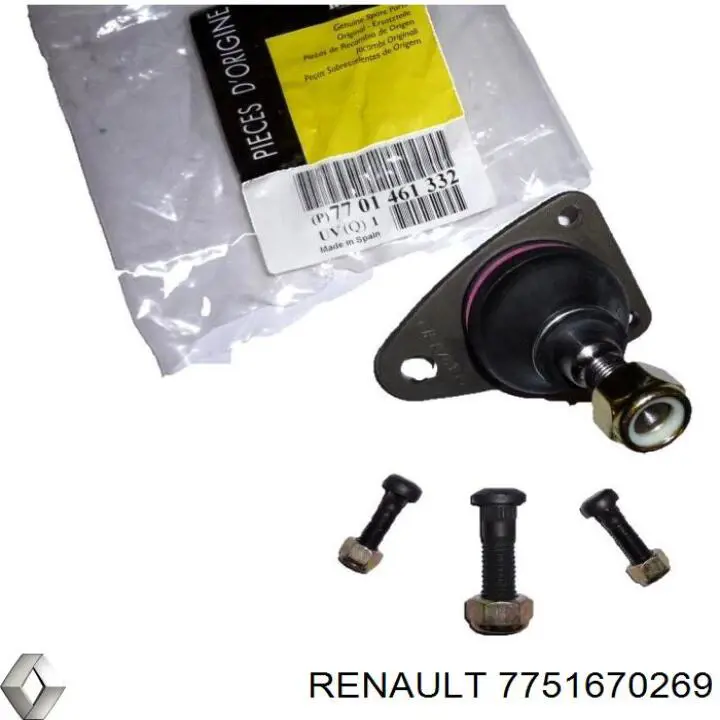 Купить 7751670269 Renault (RVI) Завеса капота правая