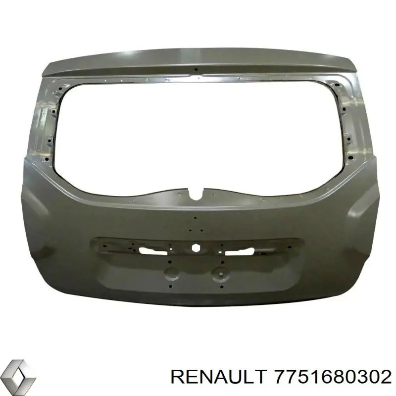 Купить 7751680302 Renault (RVI) Панель задняя, багажного отсека
