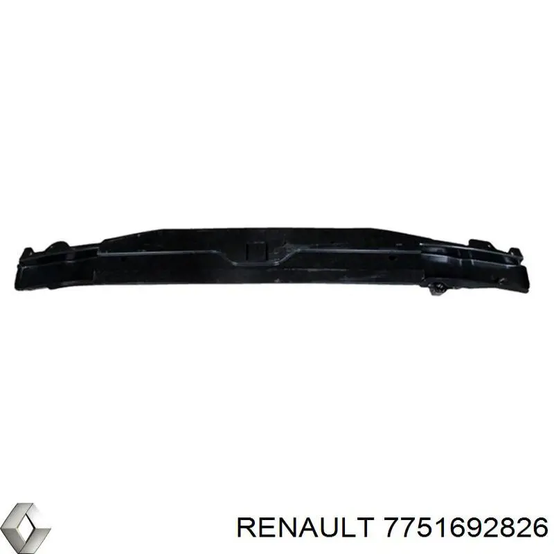 Усилитель переднего бампера Renault Clio 2 (Рено Клио)
