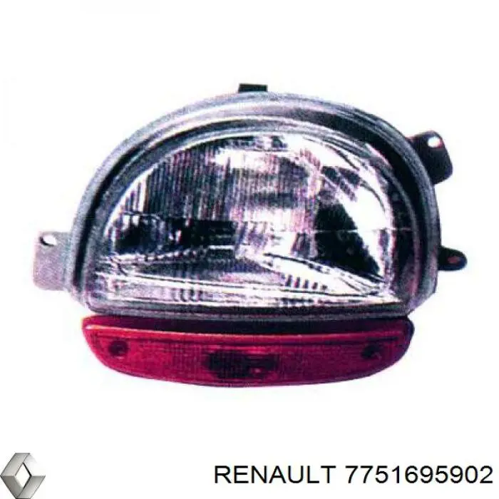 Купить 7751695902 Renault (RVI) Установочная панель передняя
