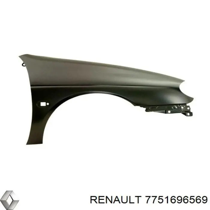 7751696569 Renault (RVI) Переднее правое крыло