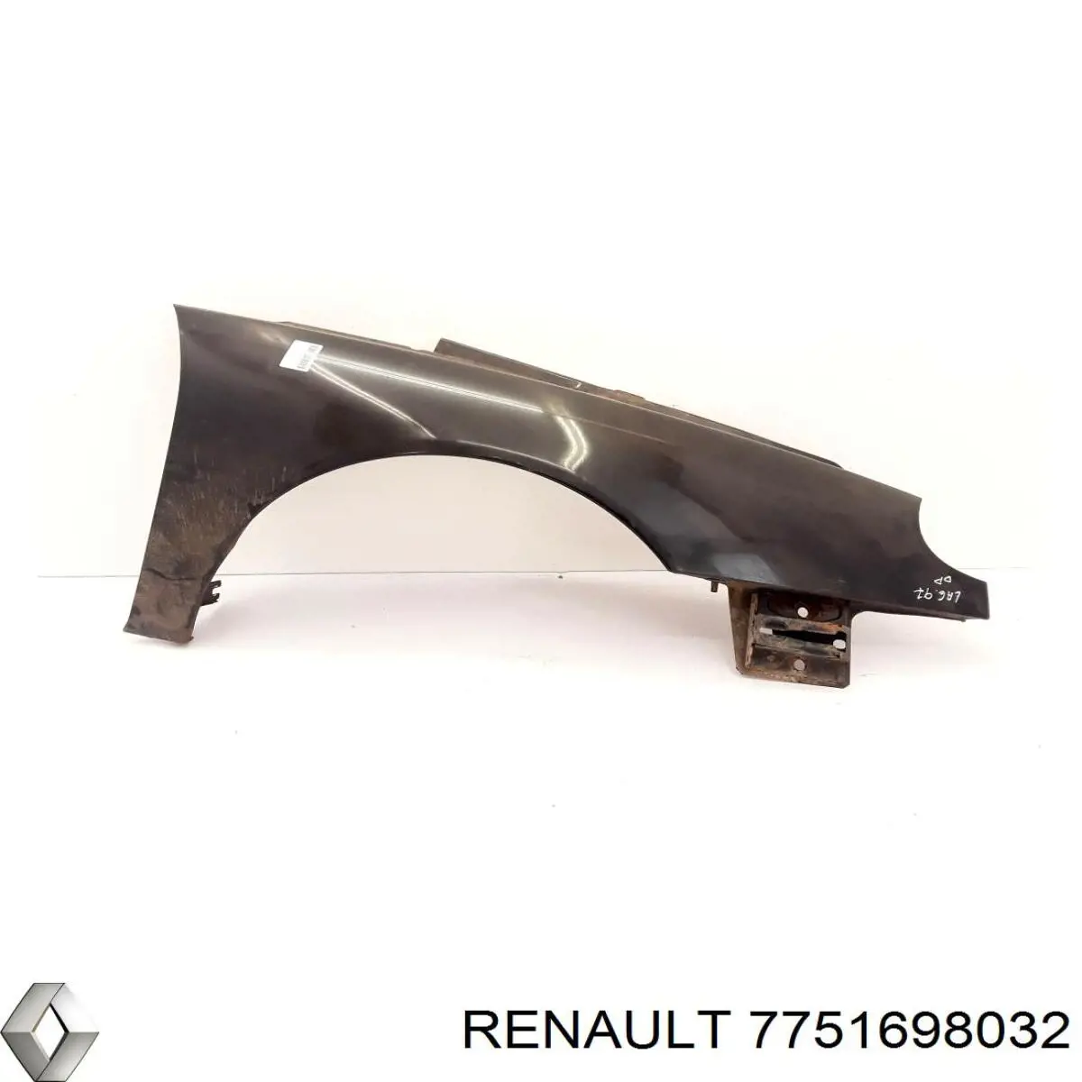 7751698032 Renault (RVI) крыло переднее правое