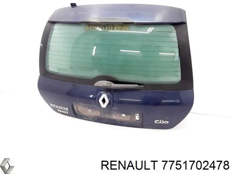 Пятая дверь Renault (RVI) 7751702478 цена, от 28.18 USD