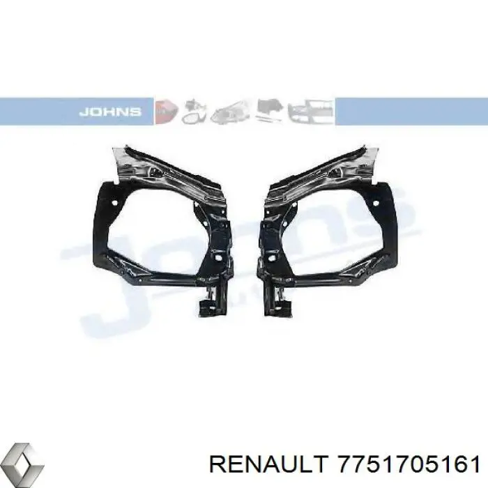 Телевизор левый Renault (RVI) 7751705161 цена, от 67.63 USD