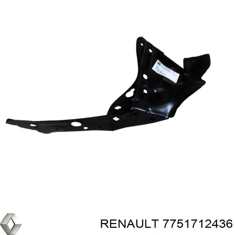 Суппорт радиатора правый / монтажная панель крепления фар Renault (RVI) 7751712436 цена, от 14.53 USD