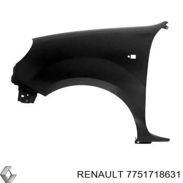 Крыло переднее левое 7751718631 Renault (RVI)