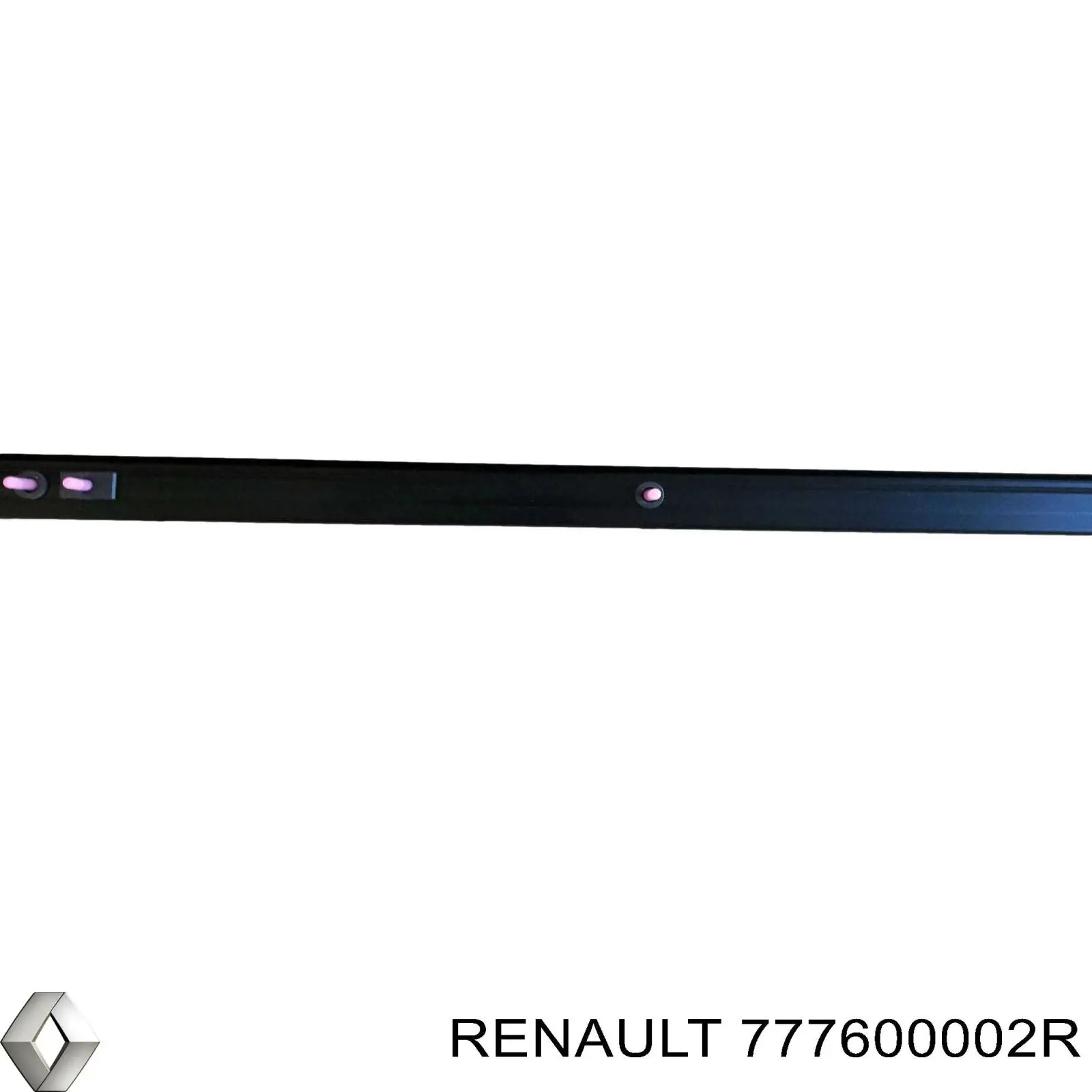 Рельс направляющей сдвижной двери центральный правый 777600002R Renault (RVI)